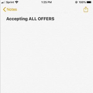 Make offers and bundle❤️